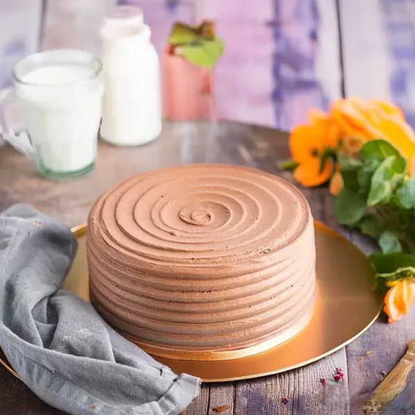 Galaxy Chocolate Cake
